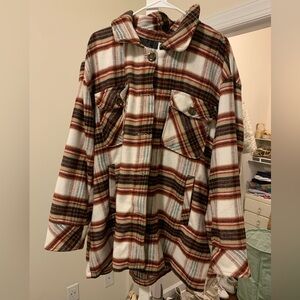 Plaid Flannel Shacket